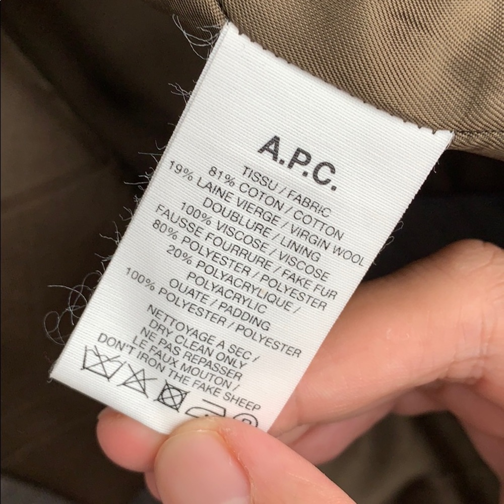 A.P.C. Parka - Picture 6 of 7